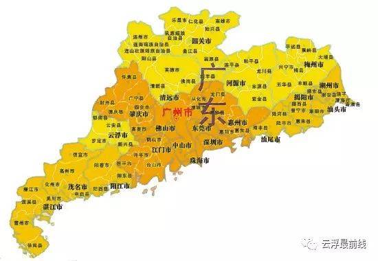 广东省从化市，隶属与地理的交织